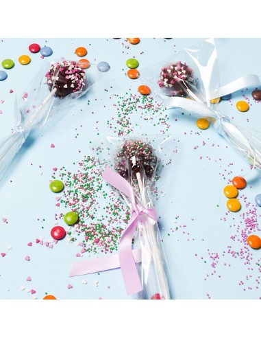 Bolsa Transparente Para Galletas y Cakepops 50uds Decora