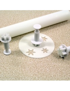 Cortante Mini Copo Nieve 3ud PME 2