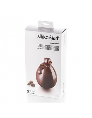 Molde para Chocolate Lady Cocca Silikomart