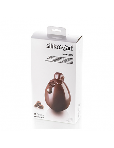 Molde para Chocolate Lady Cocca Silikomart