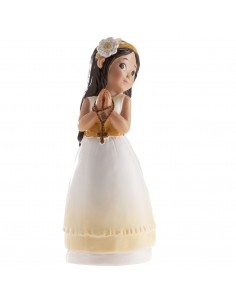 Figura para Tarta Comunión Niña Belen Dekora 2