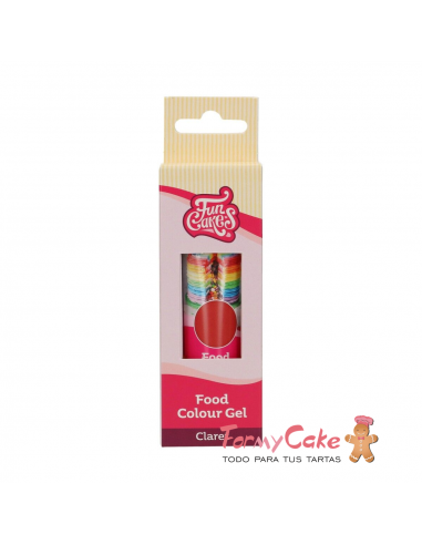 Colorante Gel Claret 30g Funcakes
