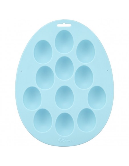 Molde Silicona Forma Huevo Wilton