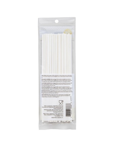 Palitos Lollipops 20cm 25ud Wilton