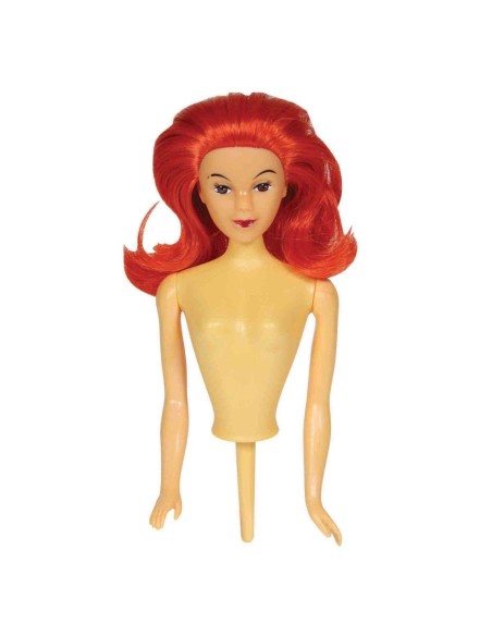 Muñeca Pelirroja para Tartas PME
