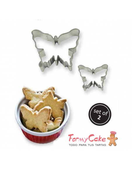 Cortador Galletas Mariposa 2ud PME