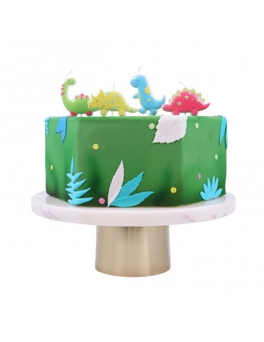 Velas Dinosaurio 4ud PME