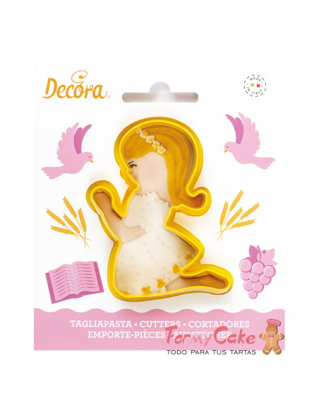 Cortador Niña Comunión Decora
