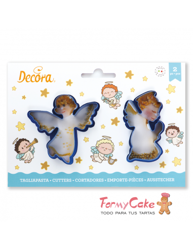 Kit 2 Cortadores Angelito Decora