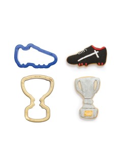 Kit Cortadores Trofeo Y Zapatilla 2ud. Decora 2