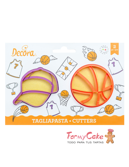 Kit Cortadores Basket 2ud. Decora