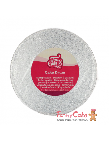Base Redonda Gruesa para Tartas 22,5cm Funcakes