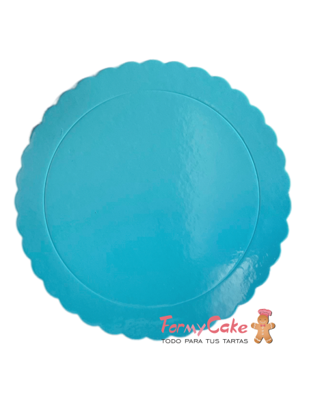 Base Ondulada Extrafuerte azul 25cm