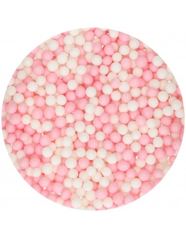 Perlas Blandas Rosa/Blanco 60gr Funcakes