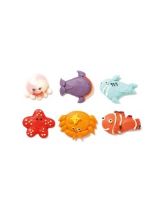 Animalitos Marinos de Azúcar 6ud Decora 2