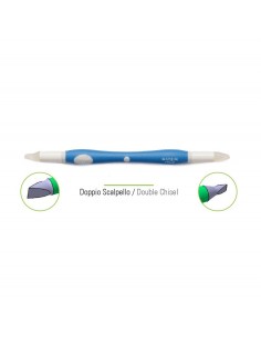 Esteca Silicona Doble Cincel Decora 2