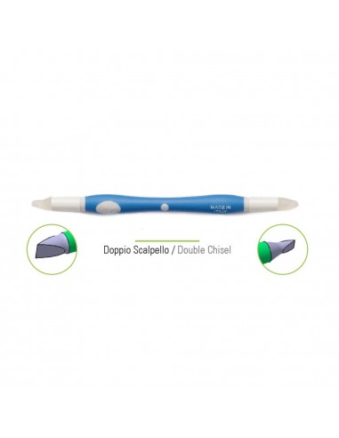 Esteca Silicona Doble Cincel Decora