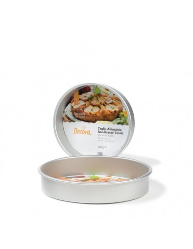 Molde Redondo Metal 15x5cm Decora