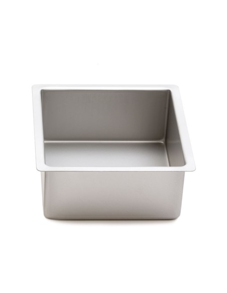 Molde Cuadrado Metal 30x30x10cm Decora