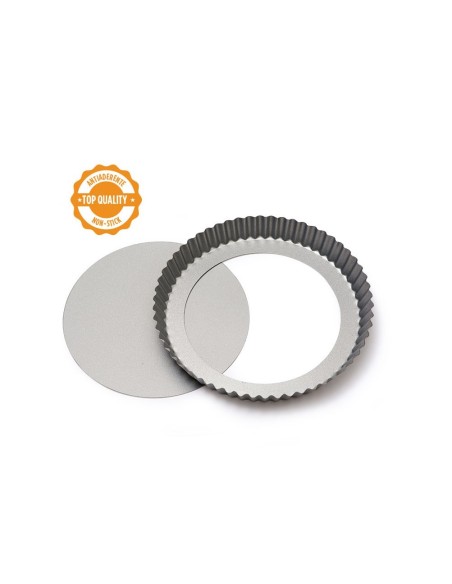 Molde Metal Redondo Rizado Desm. 25cm Decora