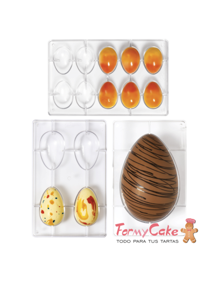 Molde 4 Huevos Pascua Decora