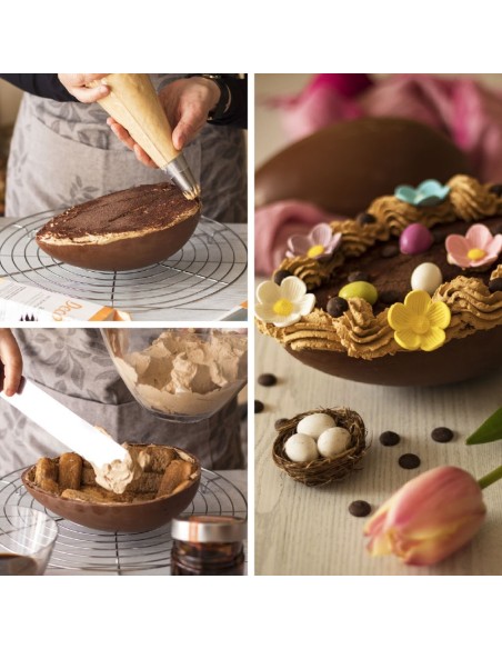 Molde 4 Huevos Pascua Decora