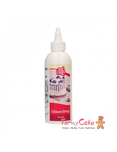 Choco Drip Morado 180gr. Funcakes