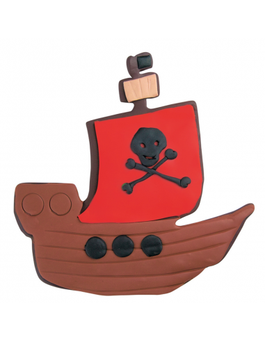 Cortante Barco Pirata 10 cm Stadter