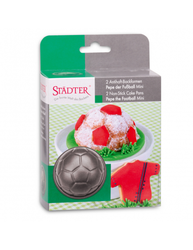Molde Metal MiniBalón Fútbol 9cm Städter