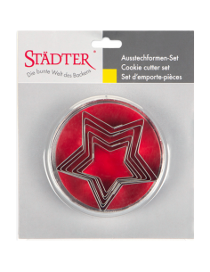 Cortantes Estrellas 6ud Städter 2