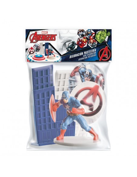 Kit PVC Capitán América Dekora
