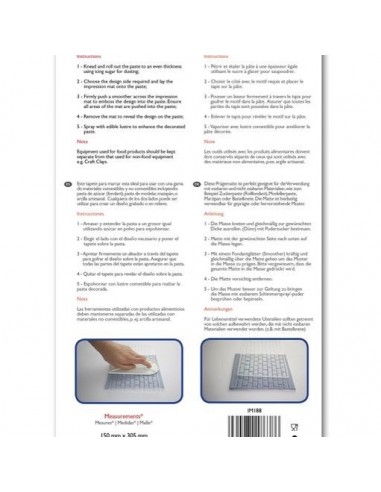 Texturizador Fondant Ladrillos PME