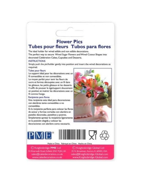 Portaflores Grandes 6ud PME