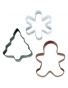 Set Cortadores Navideños, 3ud. Wilton 2
