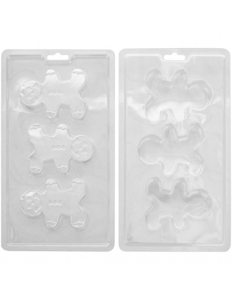 Molde Chocolate 3D Gingerbread Wilton