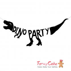 Banner Dinosaurio Partydeco