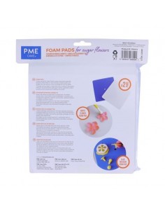 Almohadillas Fondant 2ud Modelado Flores PME 2