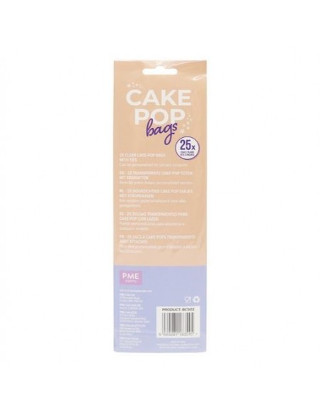 Bolsa Cake pop 25x7 PME