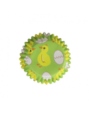 Cápsulas Aluminio Pollito Pascua 30ud PME