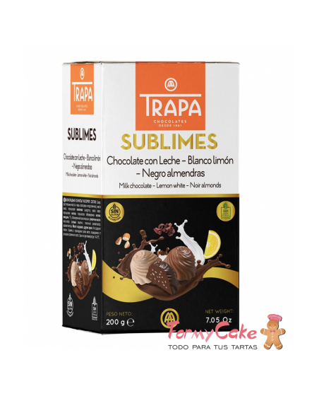 Bombones Sublimes 200gr Trapa