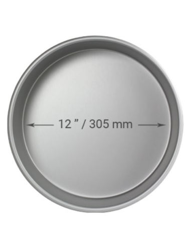Molde Redondo Metal 30,5x10,2cm PME