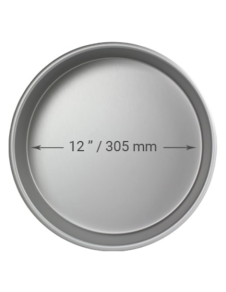 Molde Redondo Metal 30,5x10,2cm PME