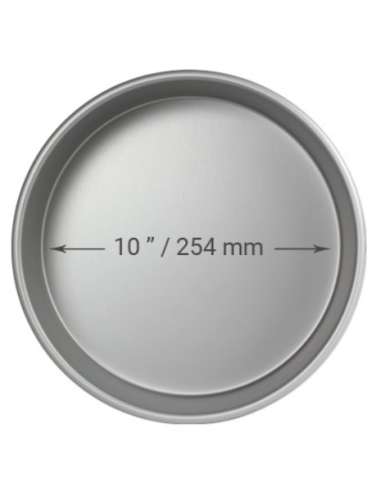 Molde Redondo Metal 25,4x7,6cm PME