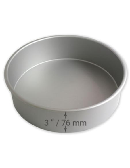 Molde Redondo Metal 25,4x7,6cm PME