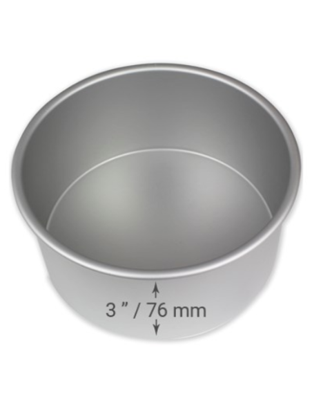 Molde Redondo Metal 20,3x7,6cm PME
