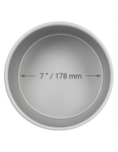 Molde Redondo Metal 17,8x7,6cm PME