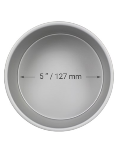 Molde Redondo Metal 12,7x7,6cm PME