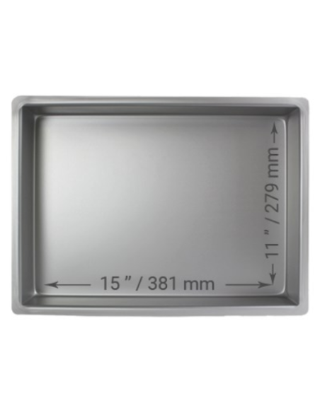 Molde Rectangular Metal 27,9x38x7,6cm PME