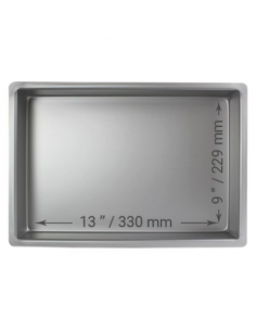Molde Rectangular Metal 22,9x33x7,6cm PME 2