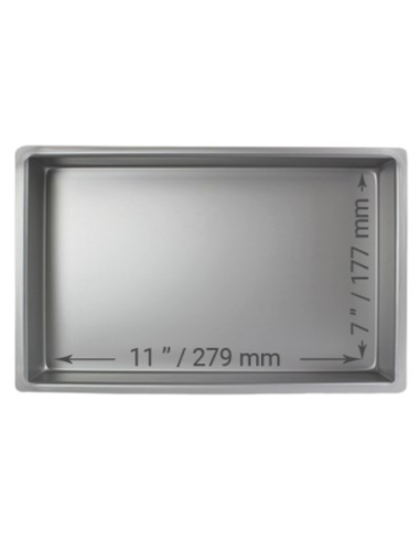 Molde Rectangular Metal 17,8x27,9x7,6cm PME
